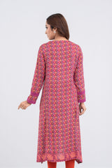 Allover Printed Viscose Ethnic Kurta - One Piece