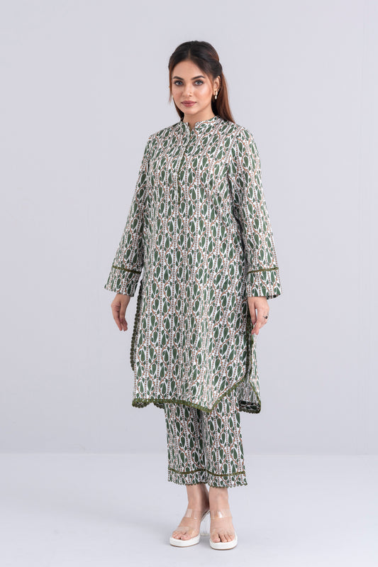 Two-Piece Ethnic Set