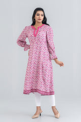 Digital Printed Viscose Ethnic Kurta - One Piece