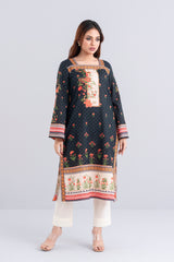 Digital Printed Lawn Kurta - One Piece