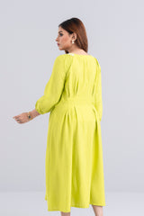 Long-Length Ethnic Kurta - One Piece