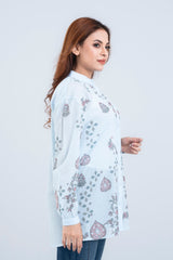 Relaxed Fit Georgette Floral Casual Shirt