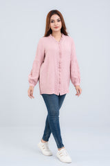 Enchanted Border Ruffle Shirt