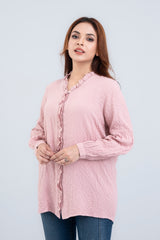 Enchanted Border Ruffle Shirt