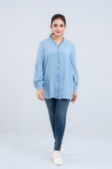 Enchanted Border Ruffle Shirt