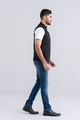 Sleeveless Utility Vest Jacket