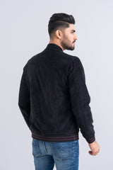 Suede and Corduroy Reversible Jacket