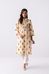 Long-Length Smart Fit Ethnic Kurta - One Piece