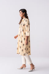 Long-Length Smart Fit Ethnic Kurta - One Piece