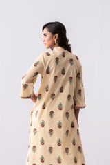 Long-Length Smart Fit Ethnic Kurta - One Piece