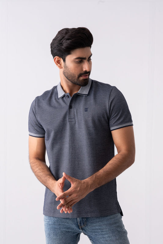 Regular Fit Birdseye Polo Shirt