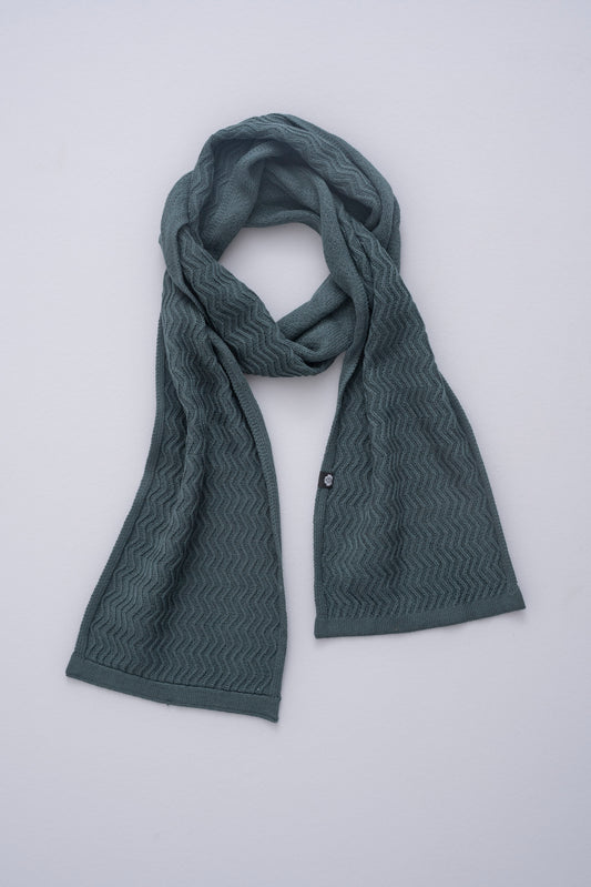 Micro Geo Jacquard Scarf