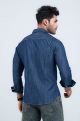 D-Fit Denim Casual Shirt