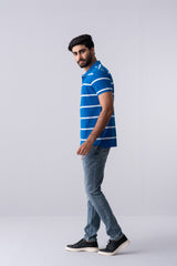 Regular Fit Yarn-Dyed Polo Shirt