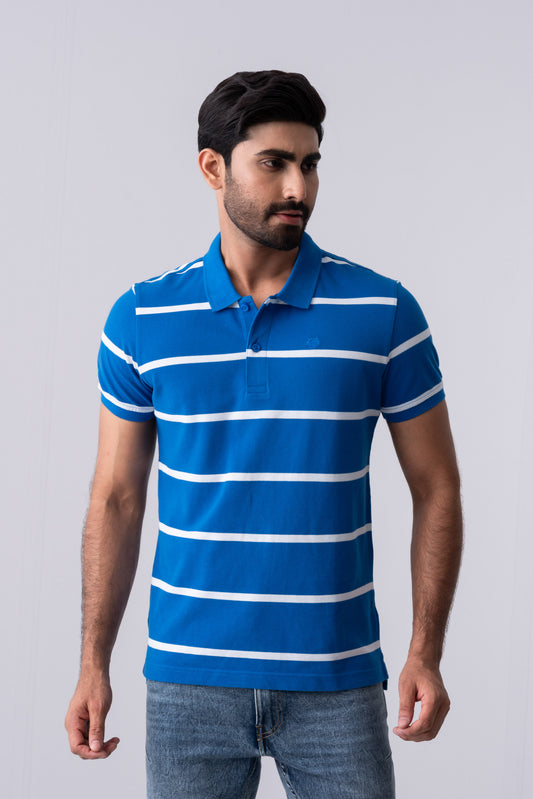 Regular Fit Yarn-Dyed Polo Shirt