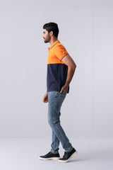 Regular Fit Yarn-Dyed Jersey Polo Shirt