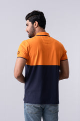 Regular Fit Yarn-Dyed Jersey Polo Shirt