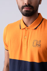 Regular Fit Yarn-Dyed Jersey Polo Shirt