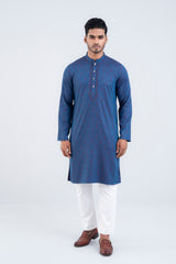 Regular Fit Blended Jacquard Semi-Formal Panjabi