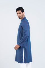 Regular Fit Blended Jacquard Semi-Formal Panjabi