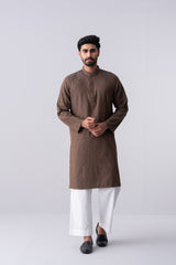 Regular Fit Cotton Semi-Formal Panjabi