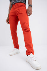 Dobby Fabric Chino Trousers