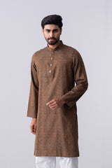 Regular Fit Cotton Semi-Formal Panjabi