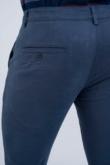 Slim Fit Solid Chinos