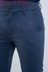 Slim Fit Solid Chinos