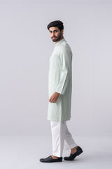 Regular Fit Cotton Semi-Formal Panjabi