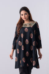 Short-Length Embroidered Smart Fit Ethnic Kurti