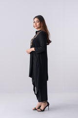 Short-Length Embroidered Smart Fit Ethnic Kurti