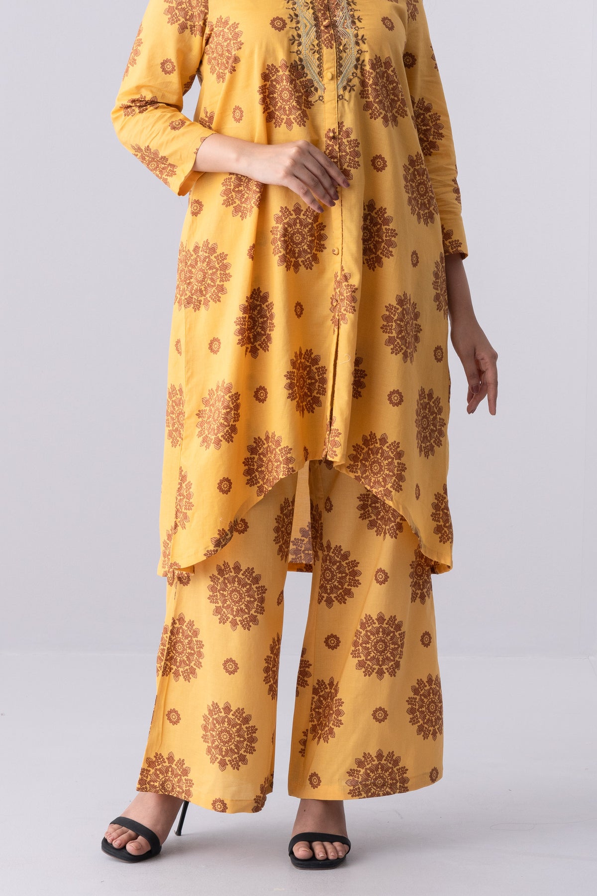 Bell Bottom Cotton Ethnic Pants