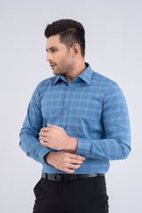 Regular Fit Checkered Templeton Formal Shirt