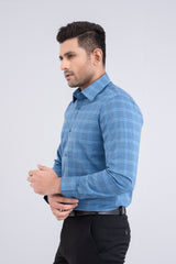 Regular Fit Checkered Templeton Formal Shirt