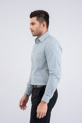 Regular Fit Checkered Formal Shirt