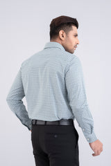 Regular Fit Checkered Formal Shirt