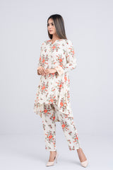 Women's Digital Printed Two-Piece Viscose Ethnic Set