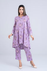 Women's Digital Printed Two-Piece Viscose Ethnic Set