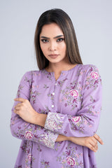 Women's Digital Printed Two-Piece Viscose Ethnic Set