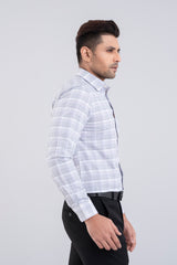 Regular Fit Checkered Templeton Formal Shirt