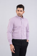 Regular Fit Gingham-Checkered Templeton Formal Shirt