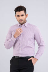 Regular Fit Gingham-Checkered Templeton Formal Shirt