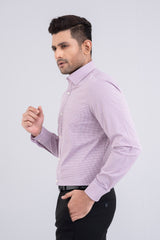 Regular Fit Gingham-Checkered Templeton Formal Shirt