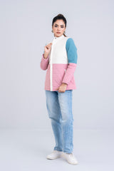 Color Block Puffer Jacket