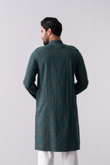 Regular Fit Cotton Semi-Formal Panjabi