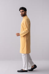 Slim Fit Cotton Semi-Formal Panjabi