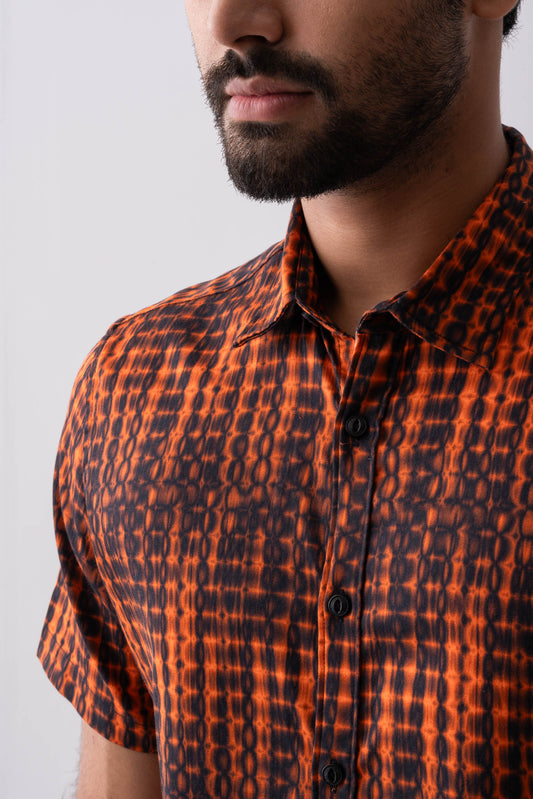 Regular Fit Printed Casual Shirt