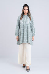 Short-Length Cotton Polyester Ethnic Kurti