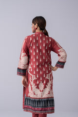 Ready-to-Wear Three Piece Lawn with Chiffon Dupatta